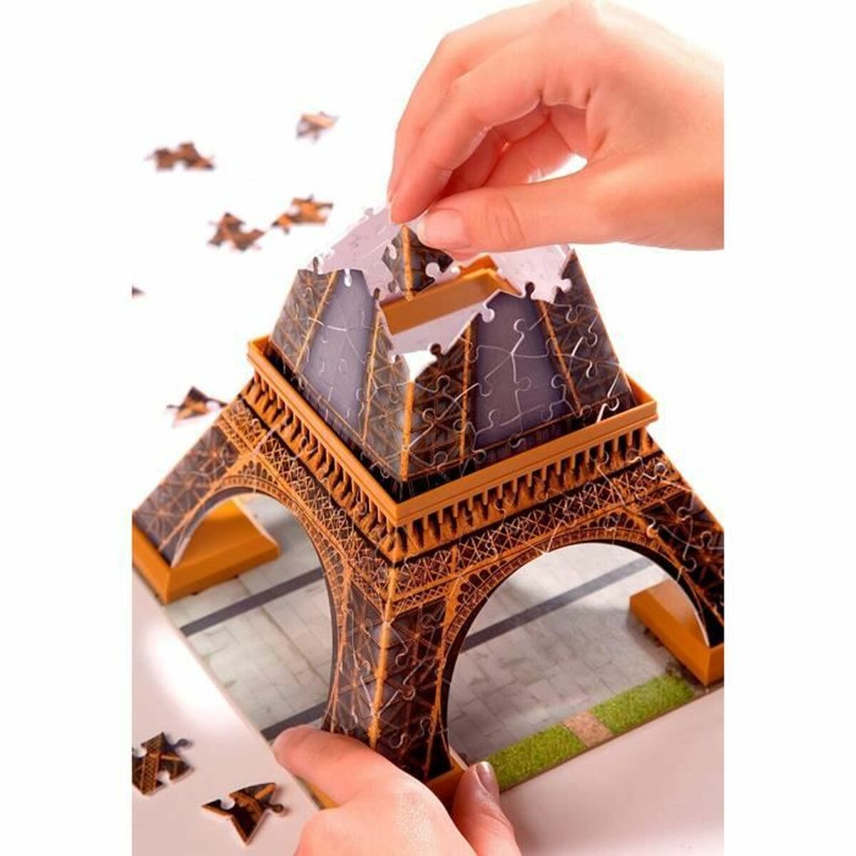 Пъзел 3D Ravensburger Iceland: Kirkjuffellsfoss 216 Части 3D